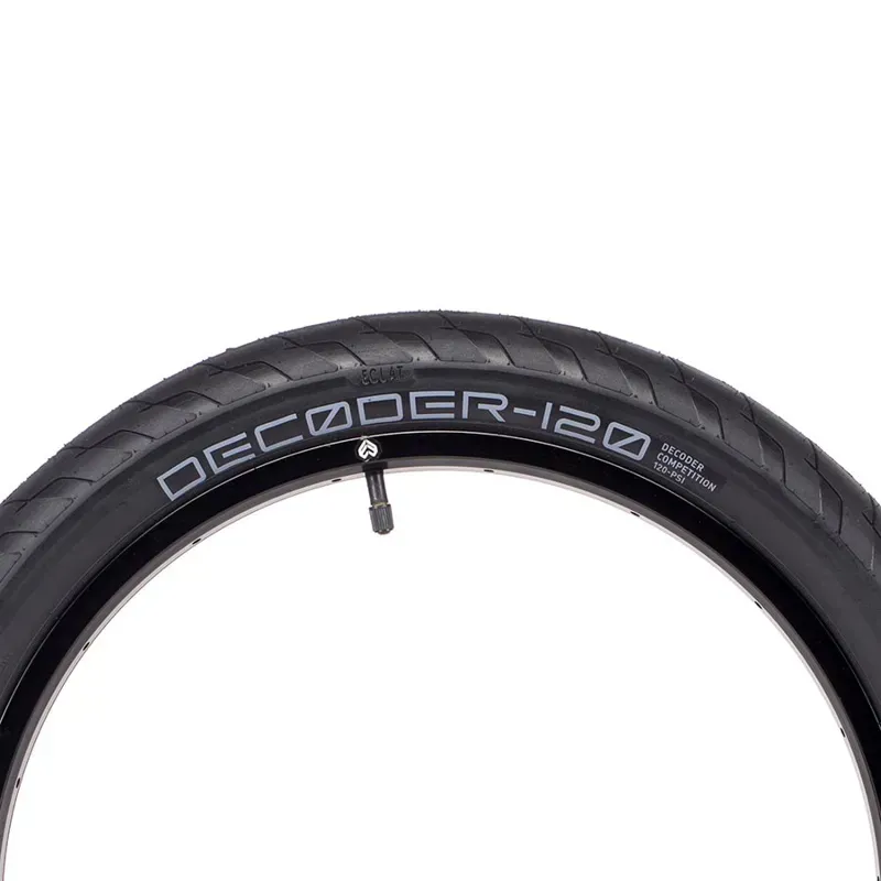 Eclat Decoder 20x2.30-inch 120-psi Wire BMX Tire in Black-2
