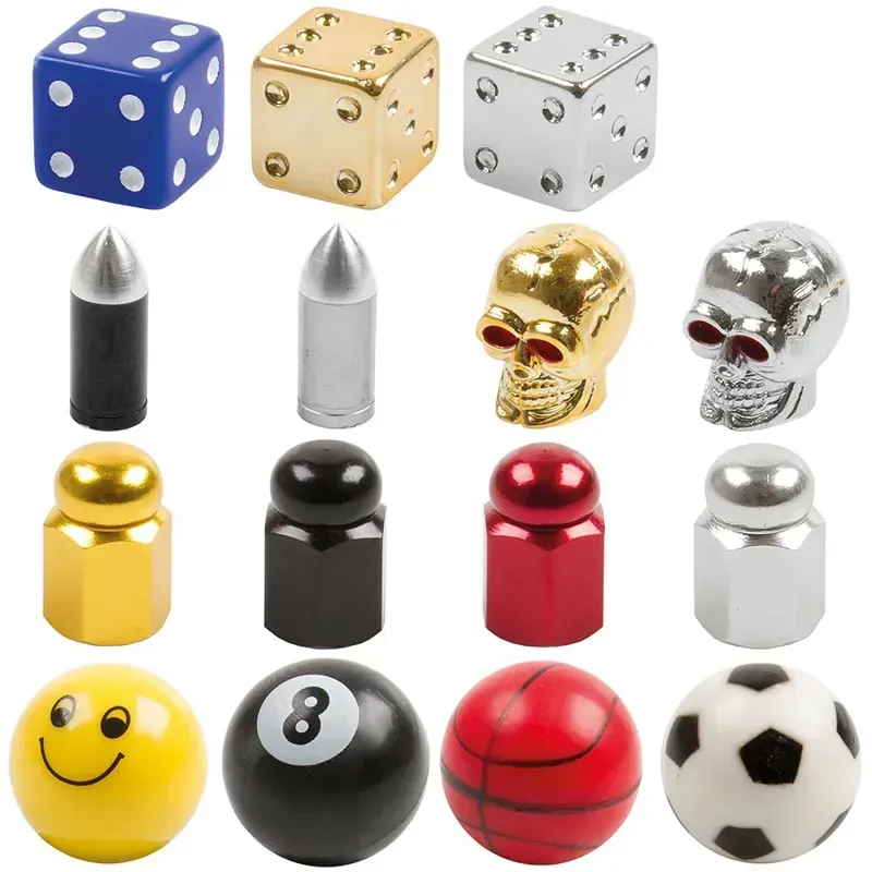 Ventura Valve Caps in Silver-1