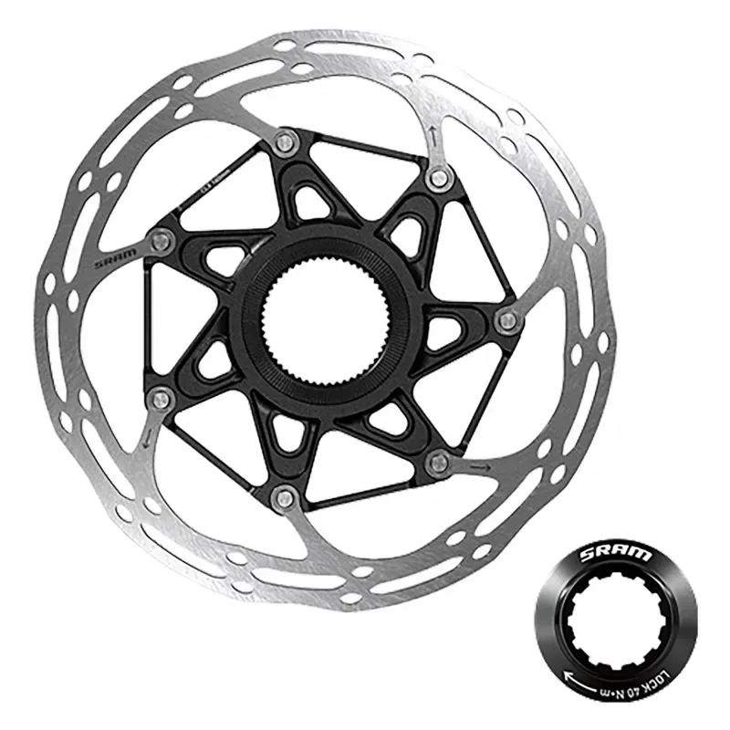 Sram Centerline X 180mm 2-Piece Disk Rotor in Silver