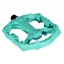 Crankbrothers Stamp 0 Small Platform Pedals in Turquoise
