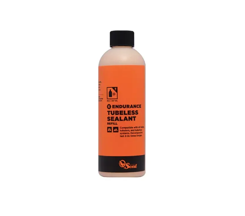 Orange Seal Endurance 16oz Tire/Tube Sealant Refill in Orange