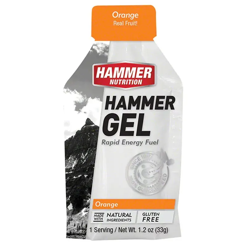 Hammer Nutrition Gel - Orange - 1.2oz 24-box