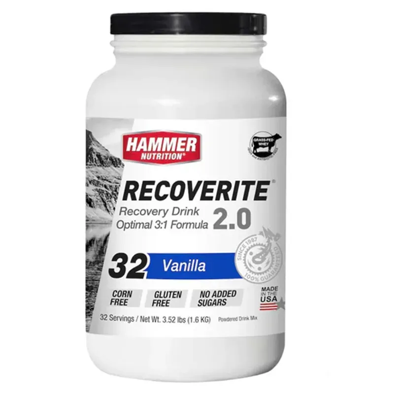 Hammer Nutrition Recoverite 2.0 32-serving Drink Mix - Vanilla