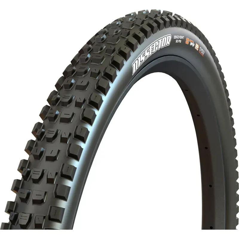 Maxxis Dissector G2 29x2.4-inch DC EXO MTB Tire in Black