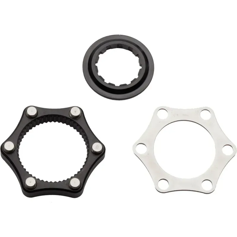 Problem Solvers Center Lock to 6-bolt Rotor Adapter Kit - 12-20mm Axle