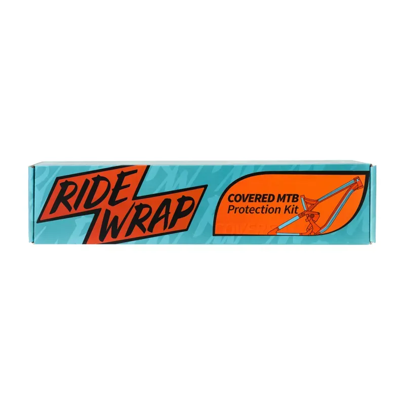 Ridewrap Covered Frame Protection MTB Dual Suspension Kit - Glossy Clear