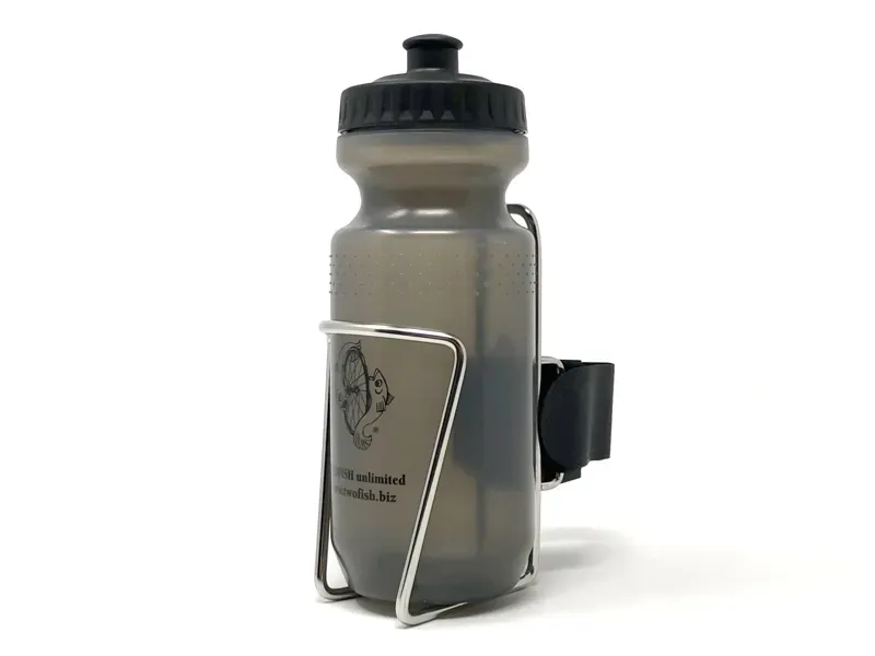 Twofish Quick Cage w/ Bottle in Silver