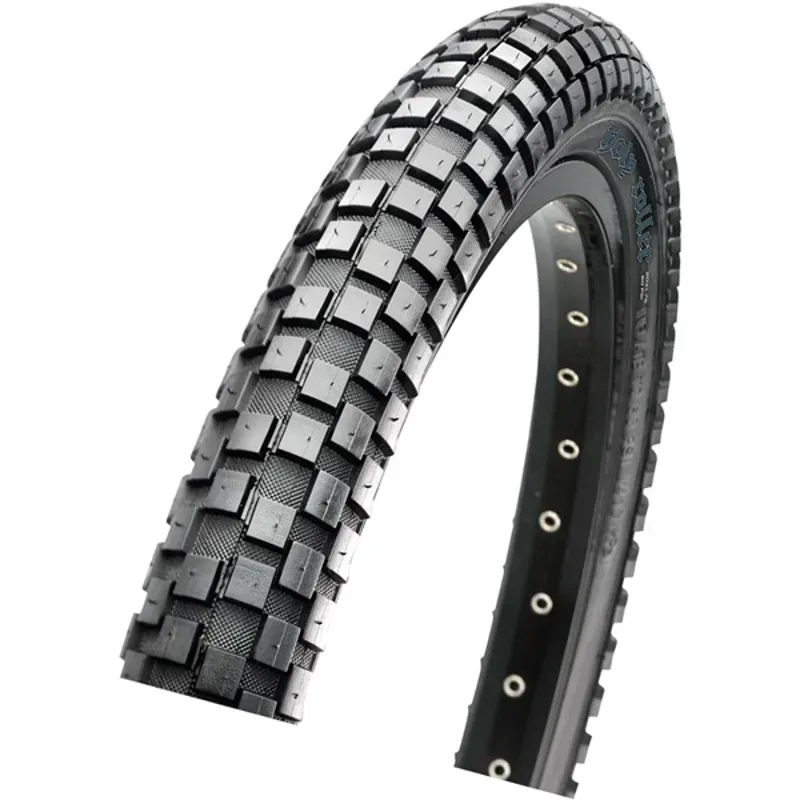 Maxxis Holy Roller Tire - 20 X 2.2 Clincher Wire Black Single Black 20 x 2.20